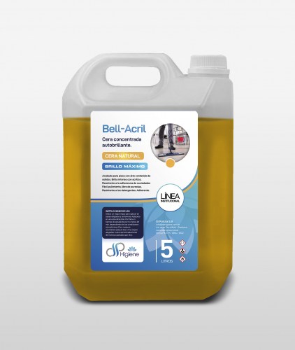Mockup Bidon Transparente - Cera Natural